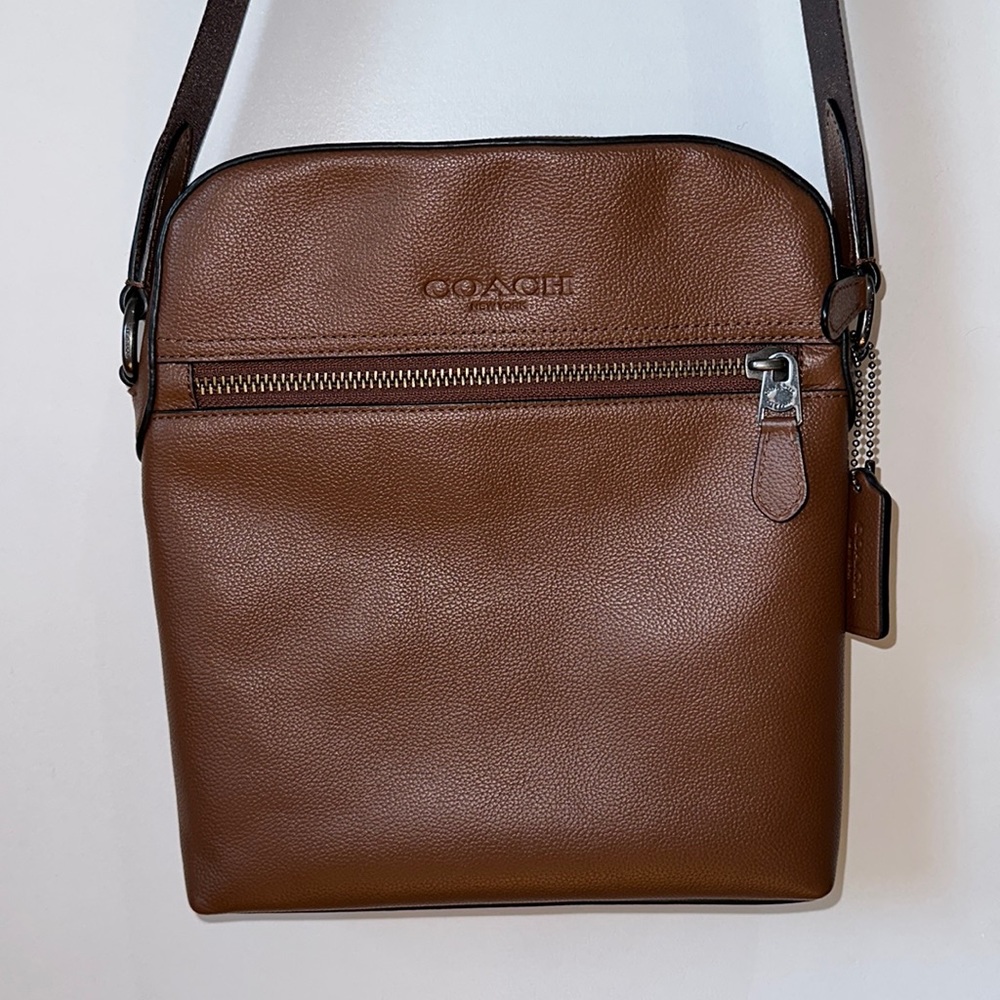 COACH leather satchel, Crossbody bag